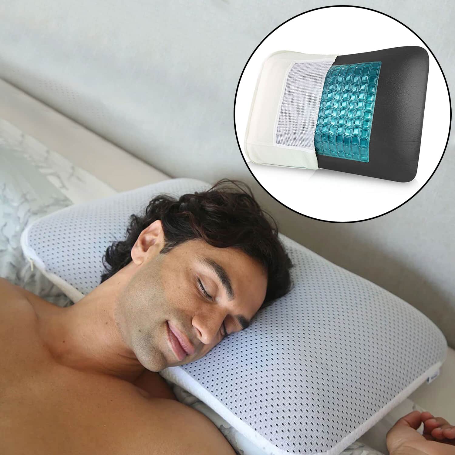 Hydrogel shop cooling pillow