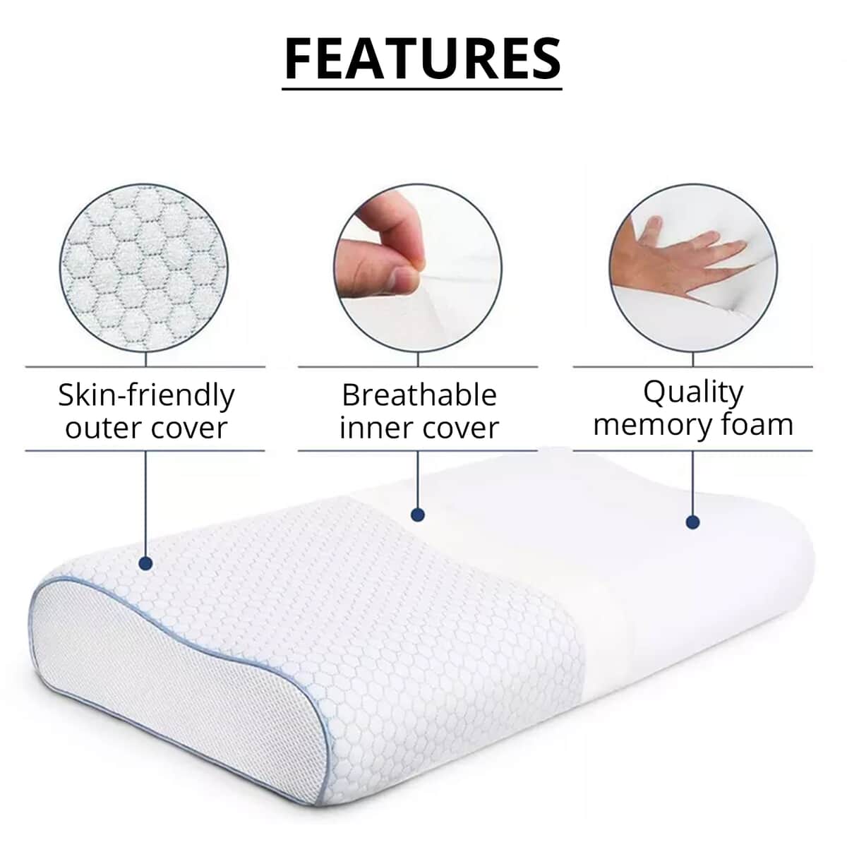 Buy Sepoveda Bed Sleep Pillow by Doctor Pillow, Best Cooling Gel Pillow