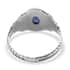 Bali Legacy Madagascar Blue Sapphire (DF) Ring in Sterling Silver (Size 10.0) 1.50 ctw image number 4
