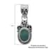 Bali Legacy Socoto Emerald Pendant in Sterling Silver 1.50 ctw image number 4