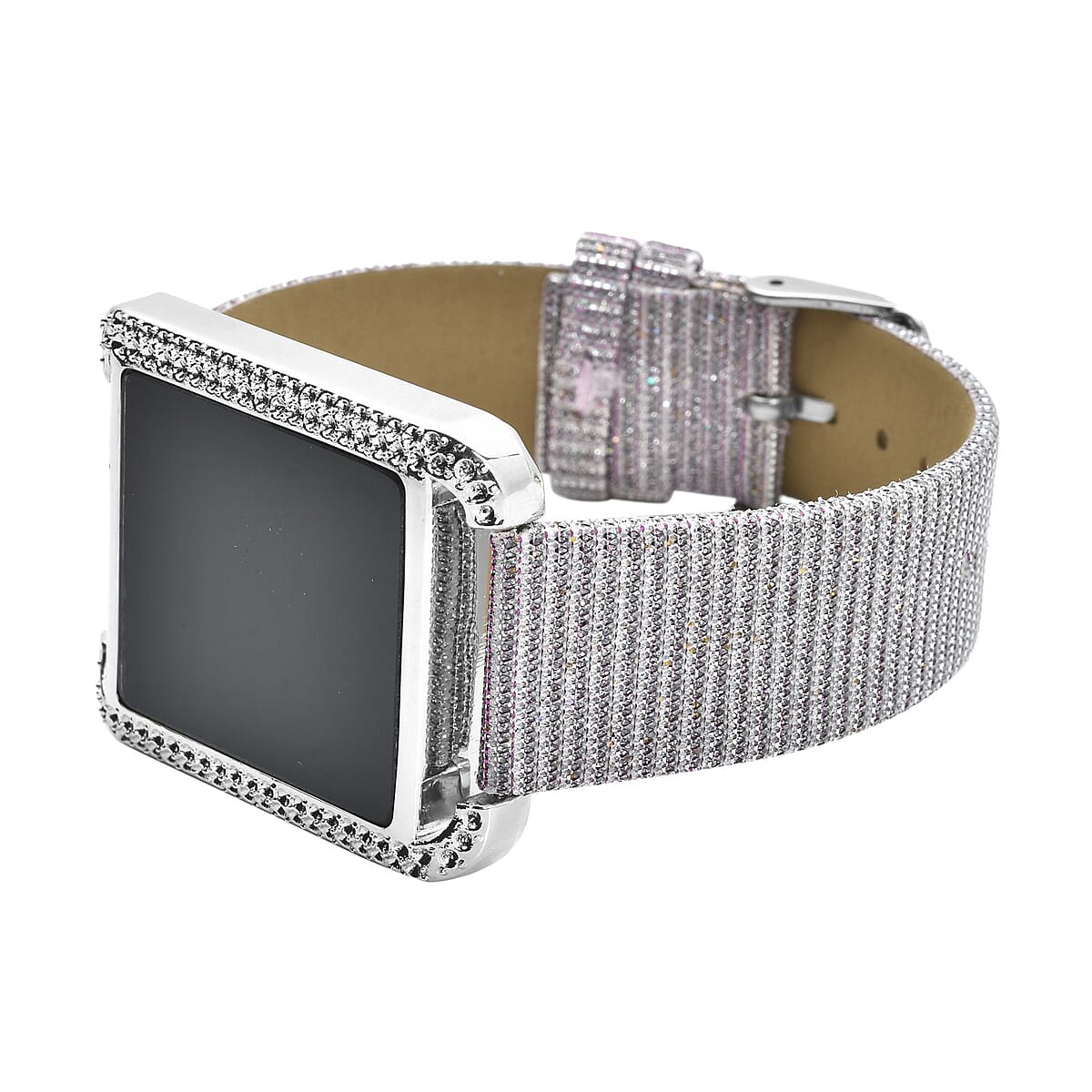 Buy Strada Electronic Movement Digital Watch with Lilac Faux  display picture 2