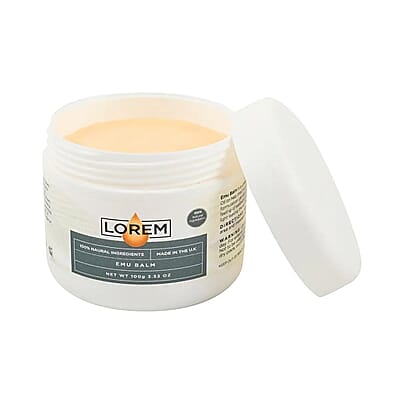 Lorem EMU Balm Natural Pain Relief Bundle 100g+10g