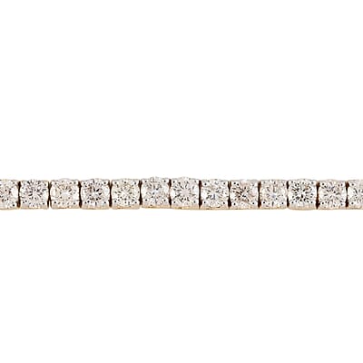 NY Closeout 14K Yellow Gold G-H I1 Diamond Tennis Bracelet (6.50 In) 10.3 Grams 5.00 ctw