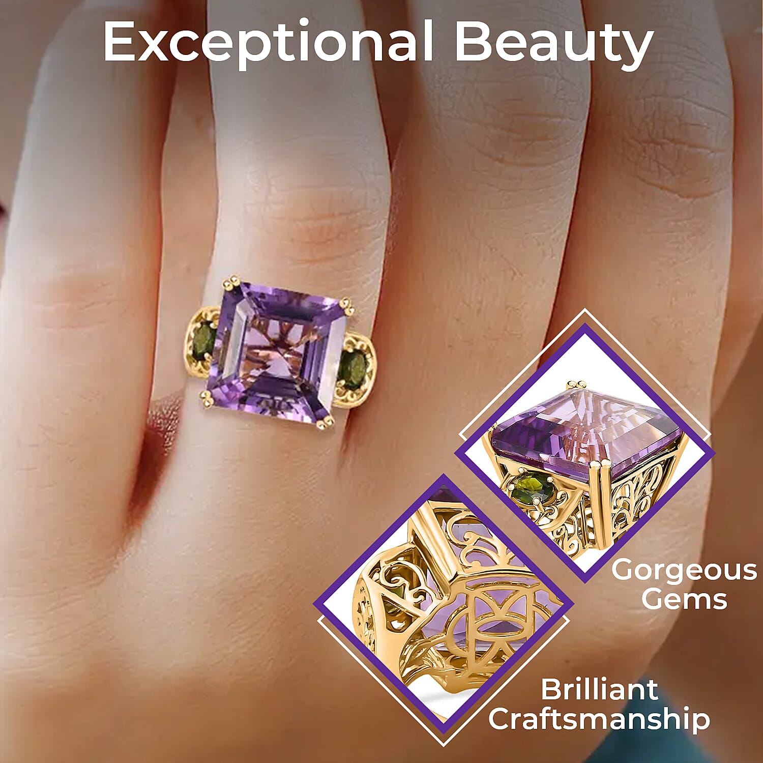 Rose De France Amethyst / 10 - Product card gallery slide 3 (10144512475419)