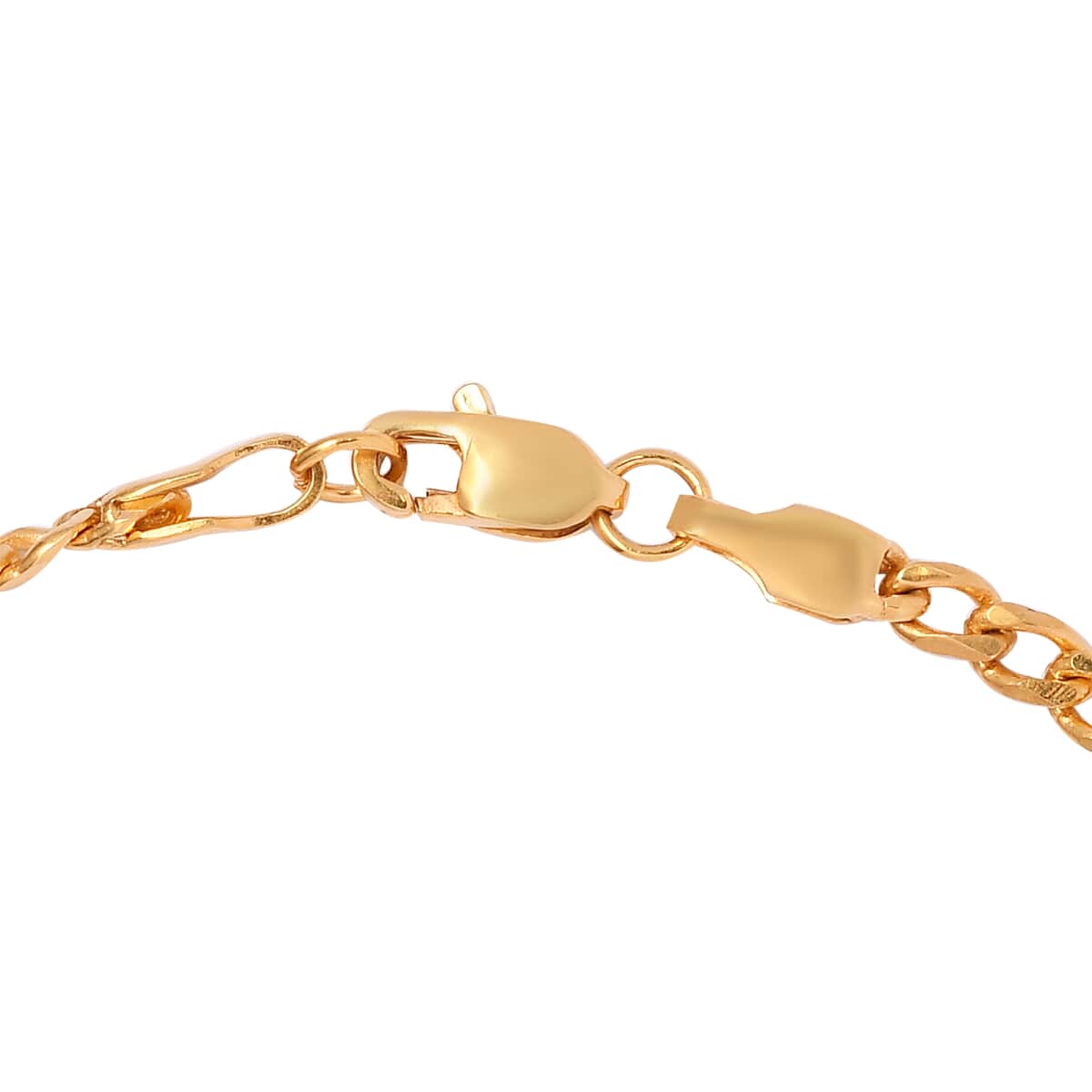 22K Yellow Gold 2mm Curb Chain Bracelet (8.00 In) 5.50 Grams image number 3
