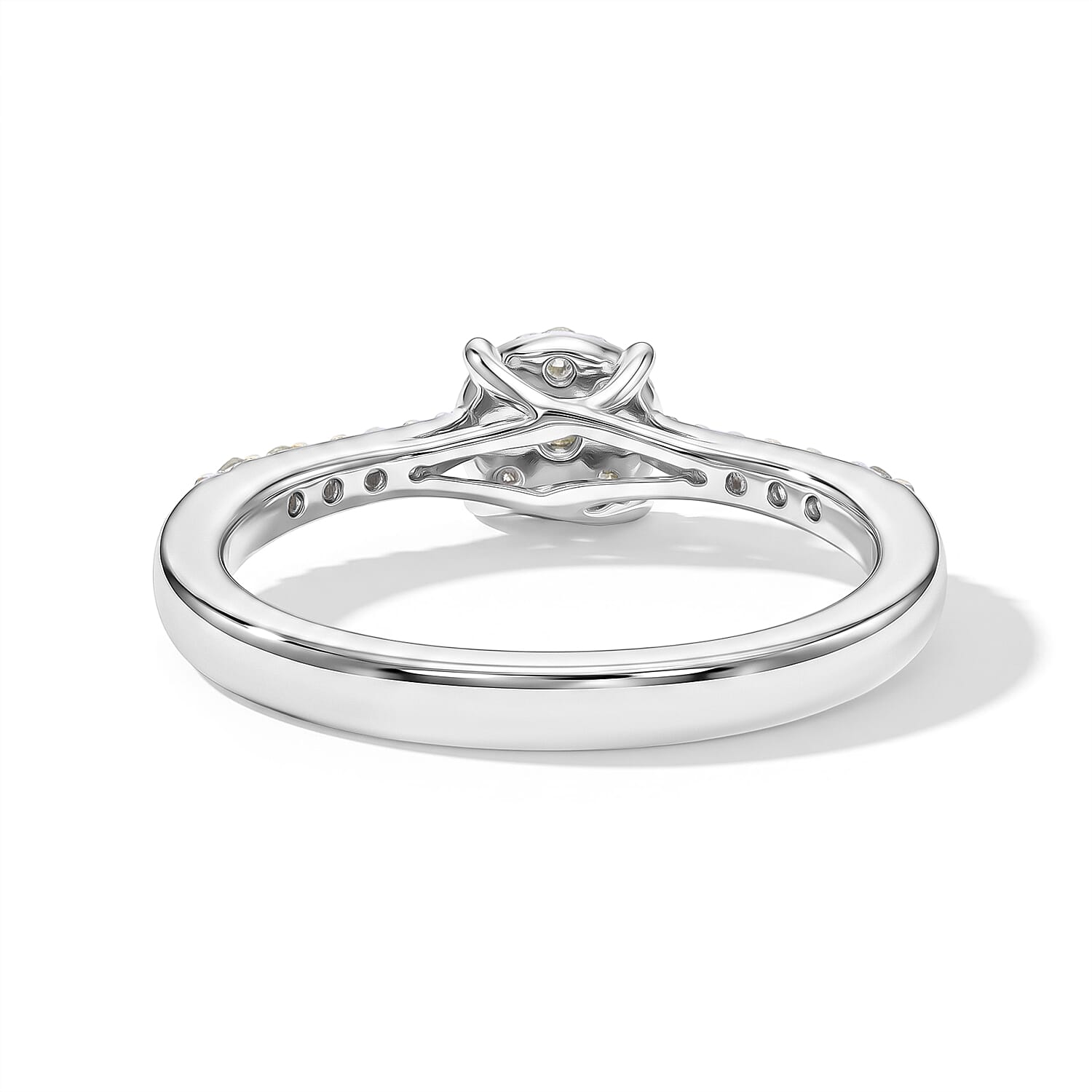 D'Joy Natural Yellow Diamond I3 0.25 ctw Ring in 18K Vermeil Yellow Gold Over Sterling Silver (Size 6.0)