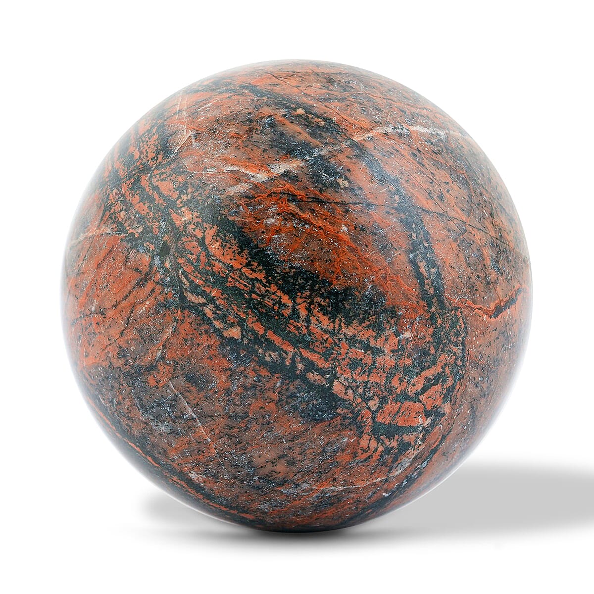 Tiger Agate Sphere 2-2.5 Approx 1190Ctw