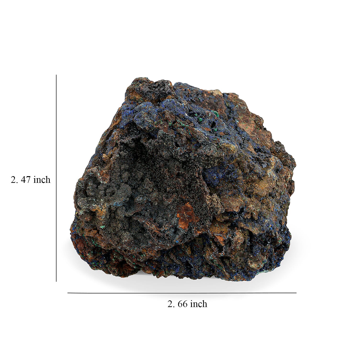 Large Azurite and Malachite Specimen 3 Approx 940Ctw