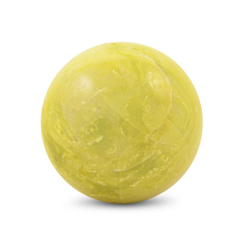 Yellow Infinite Stone Sphere 2 Approx 1370Ctw