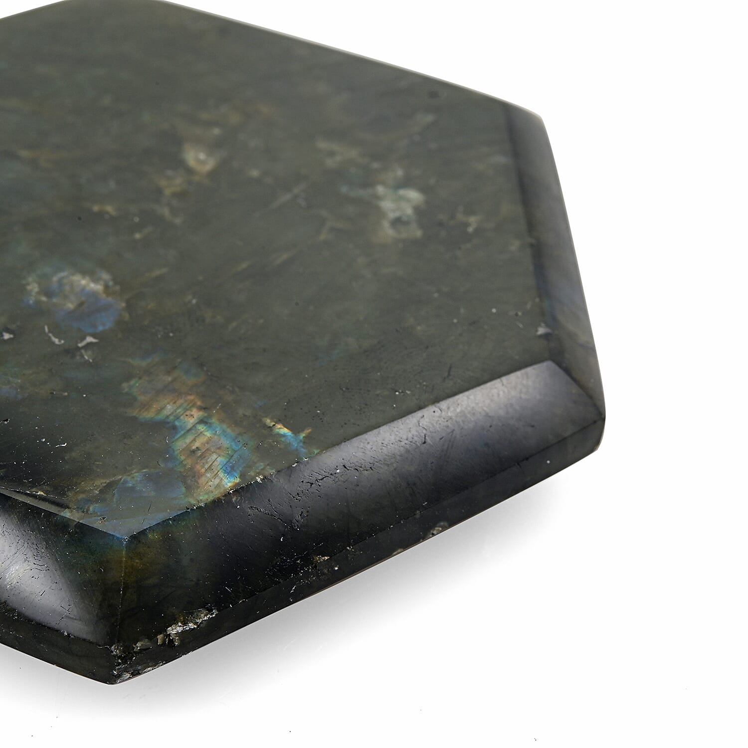 Labradorite, Hexagon 2-3 Approx 815Ctw