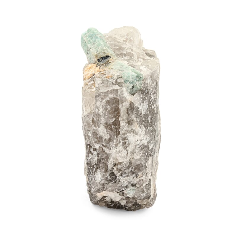 Natural Aquamarine in Quartz 4-5 Approx 2065Ctw