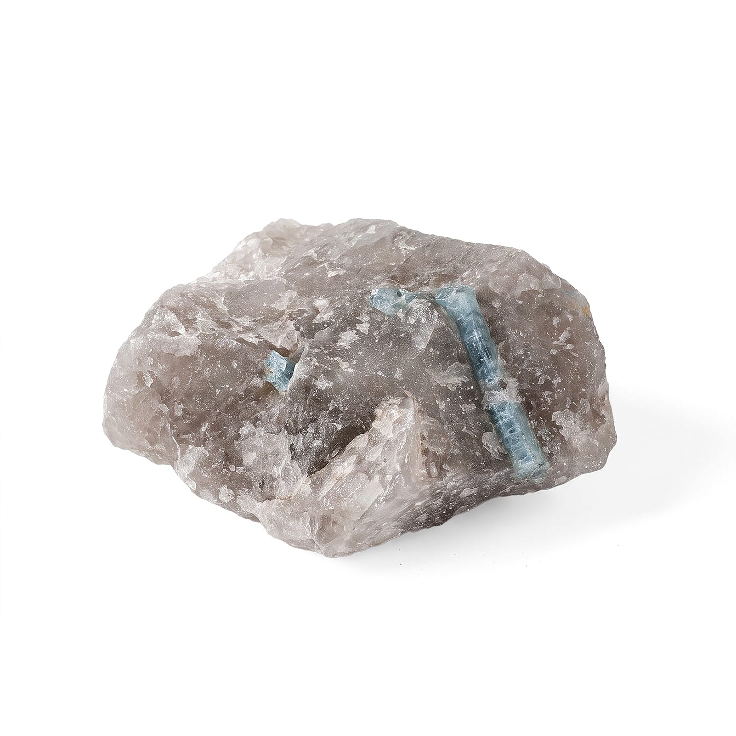 Natural Aquamarine in Quartz 1-2 Approx 565Ctw