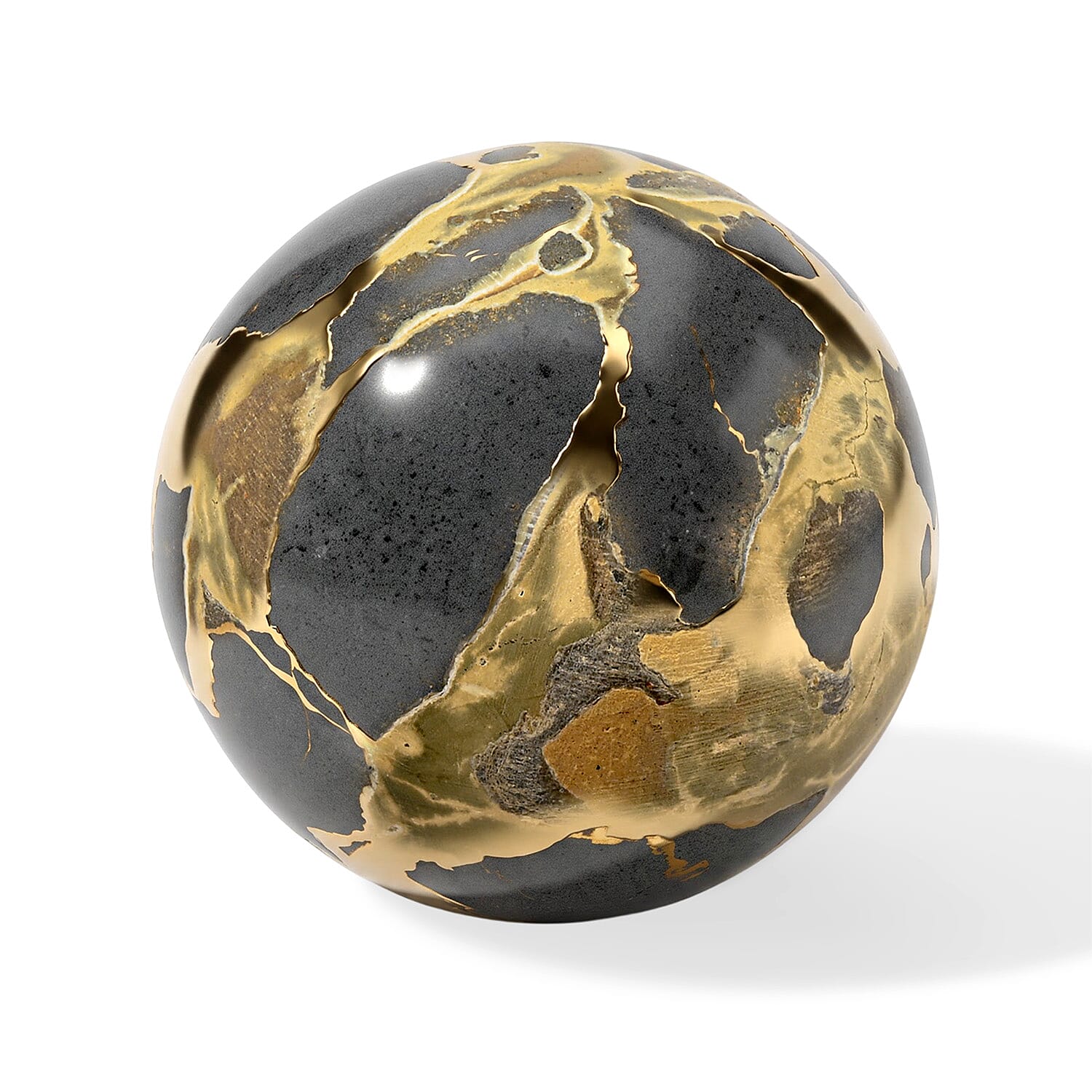 Brecciated Shungite Sphere 2 Approx 110Ctw