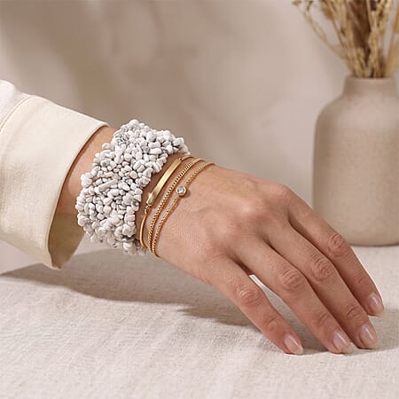 White Howlite - Product card gallery slide 3 (10300078063929)