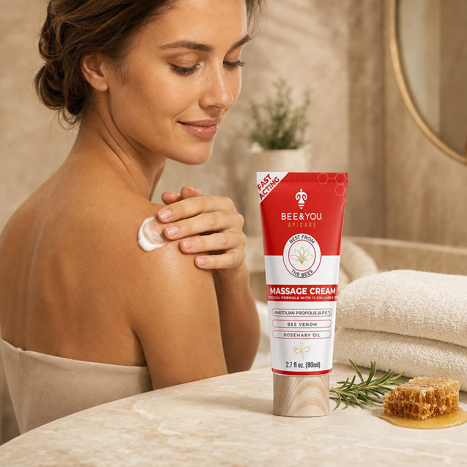 Bee & You Massage Cream