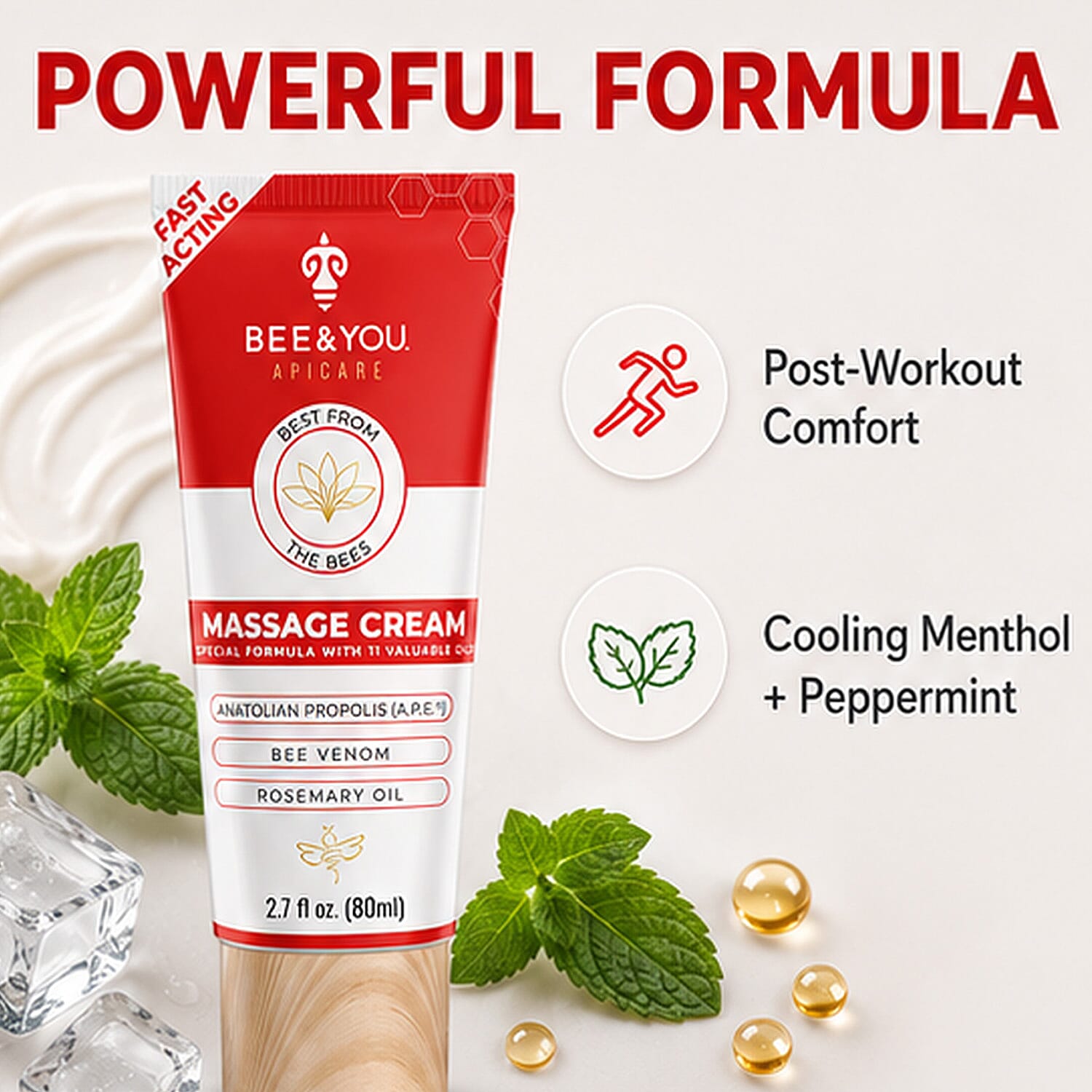 Bee & You Massage Cream