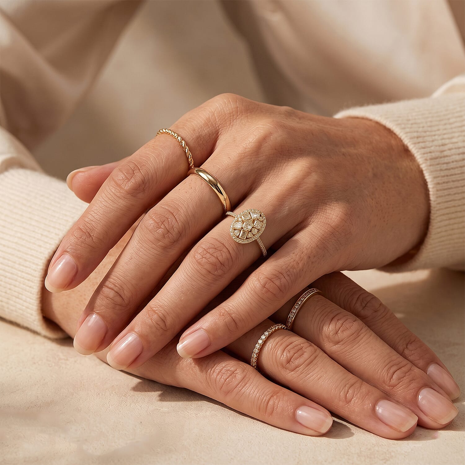 SGL Certified Luxoro Natural Yellow Diamond I1-I2 1.00 ctw Ring in 10K Yellow Gold (Size 6.0)