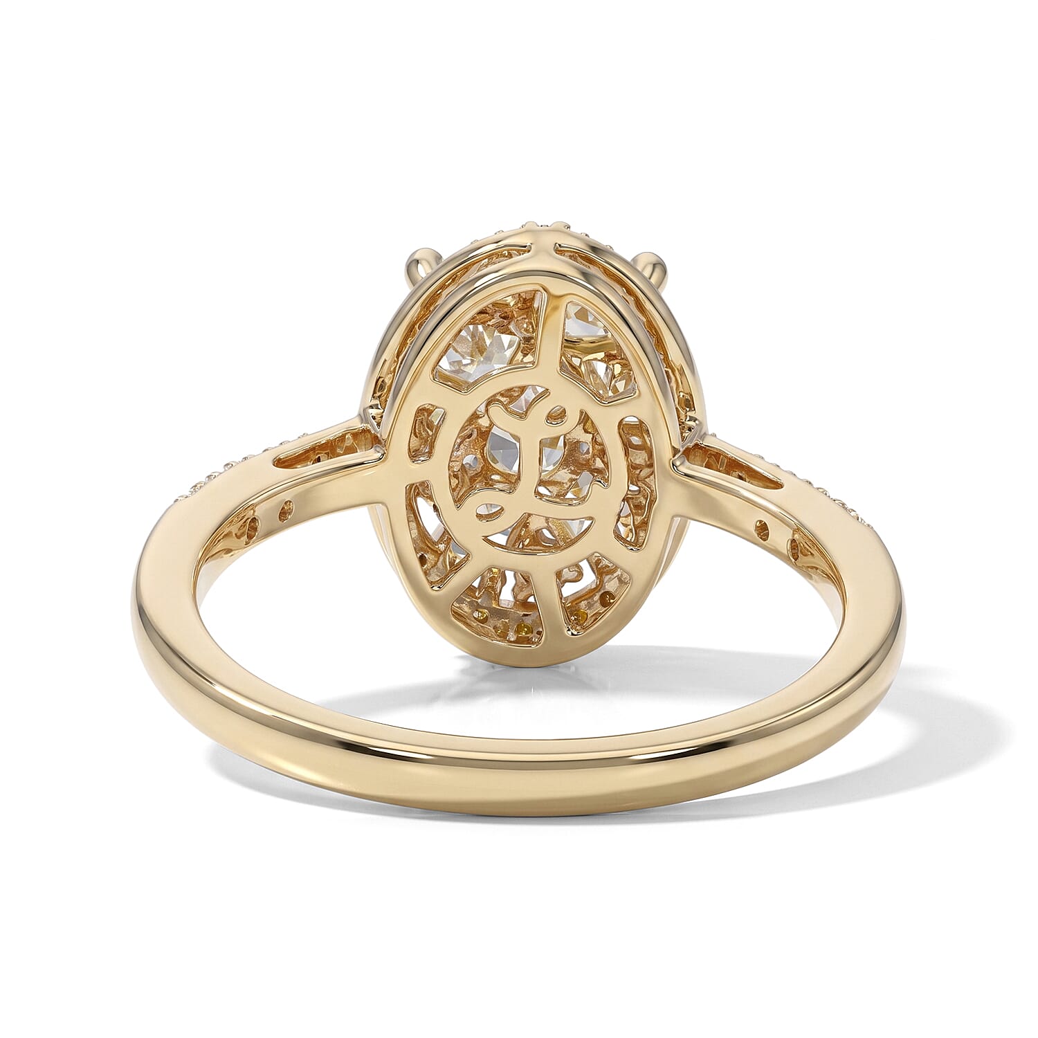 SGL Certified Luxoro Natural Yellow Diamond I1-I2 1.00 ctw Ring in 10K Yellow Gold (Size 6.0)