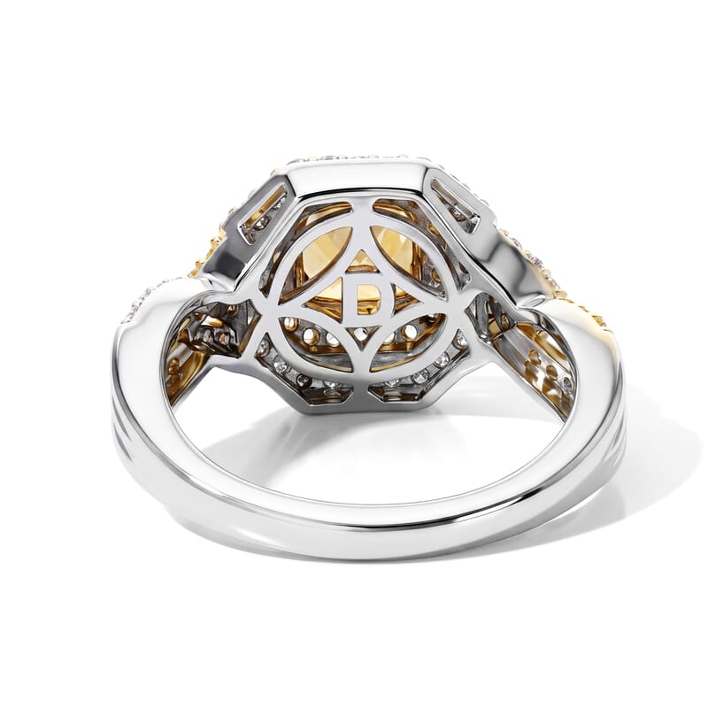 D'Joy Premium Golden Tanzanite and Multi Gemstone 1.50 ctw Ring in Rhodium Over Sterling Silver (Size 6.0)