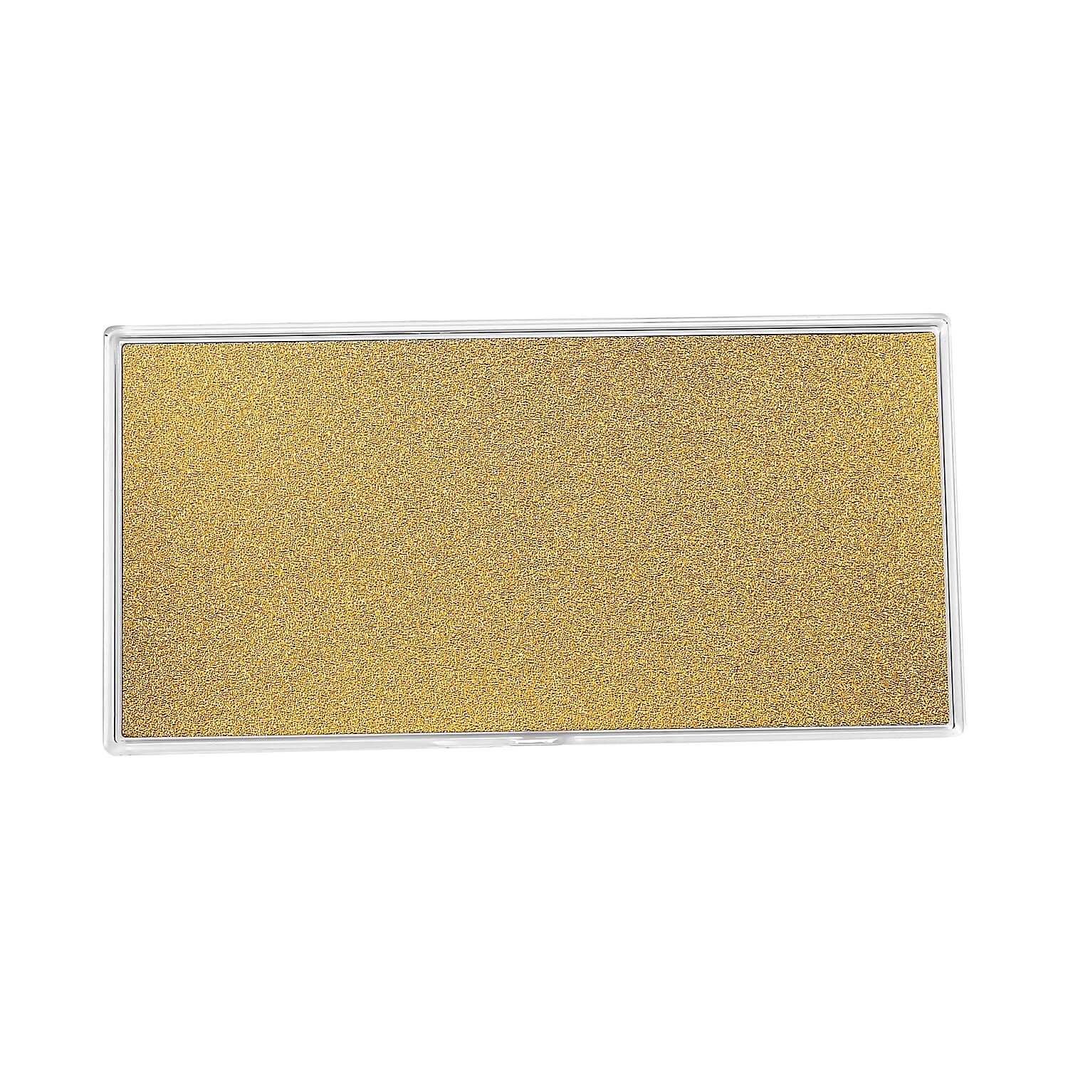 24K Gold Rainbow Spirit of Freedom Strength of America Embossed Sheet (15.5x7.5cm) 100mg
