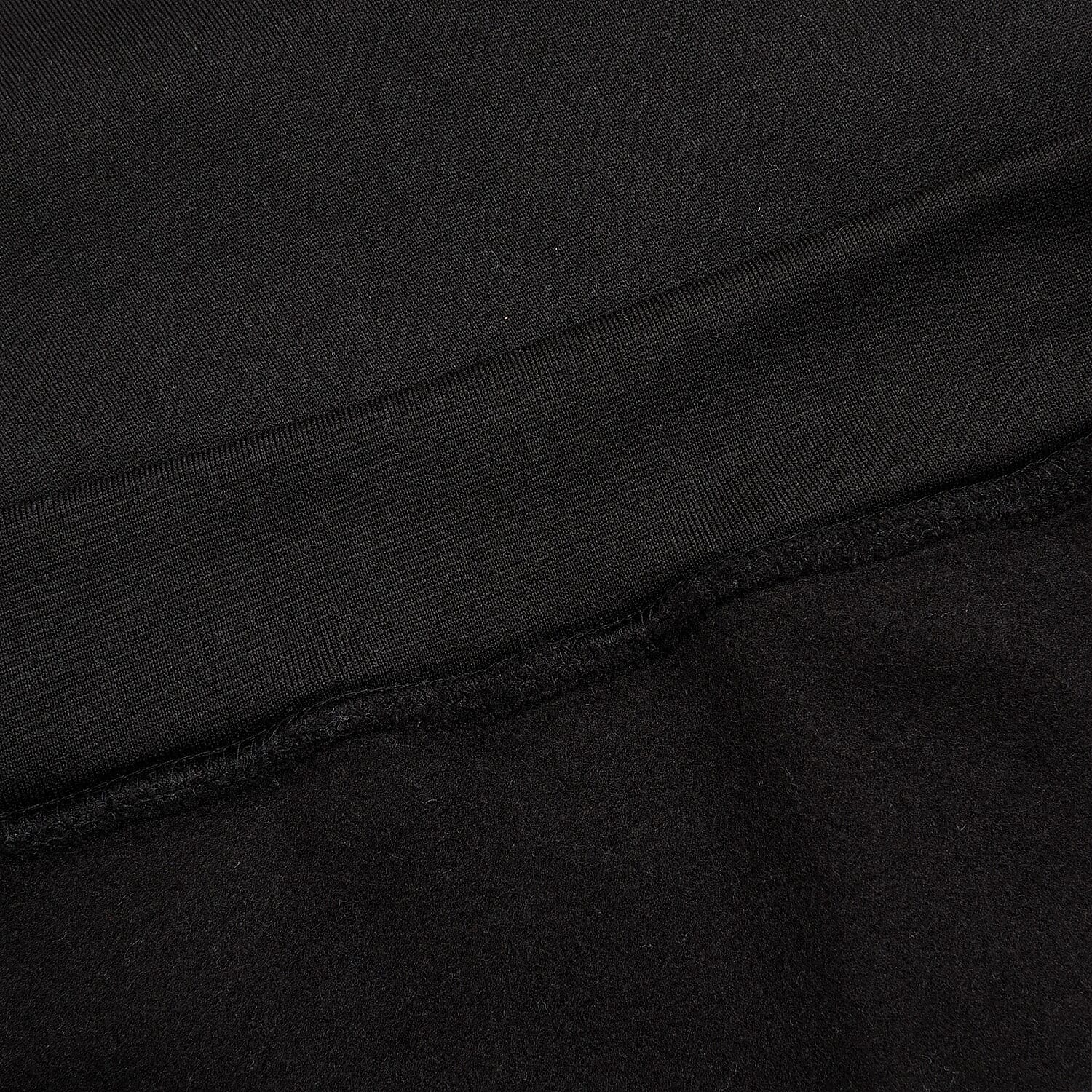 La Marey Black Long Sleeve Hoodie - One Size Fits Most
