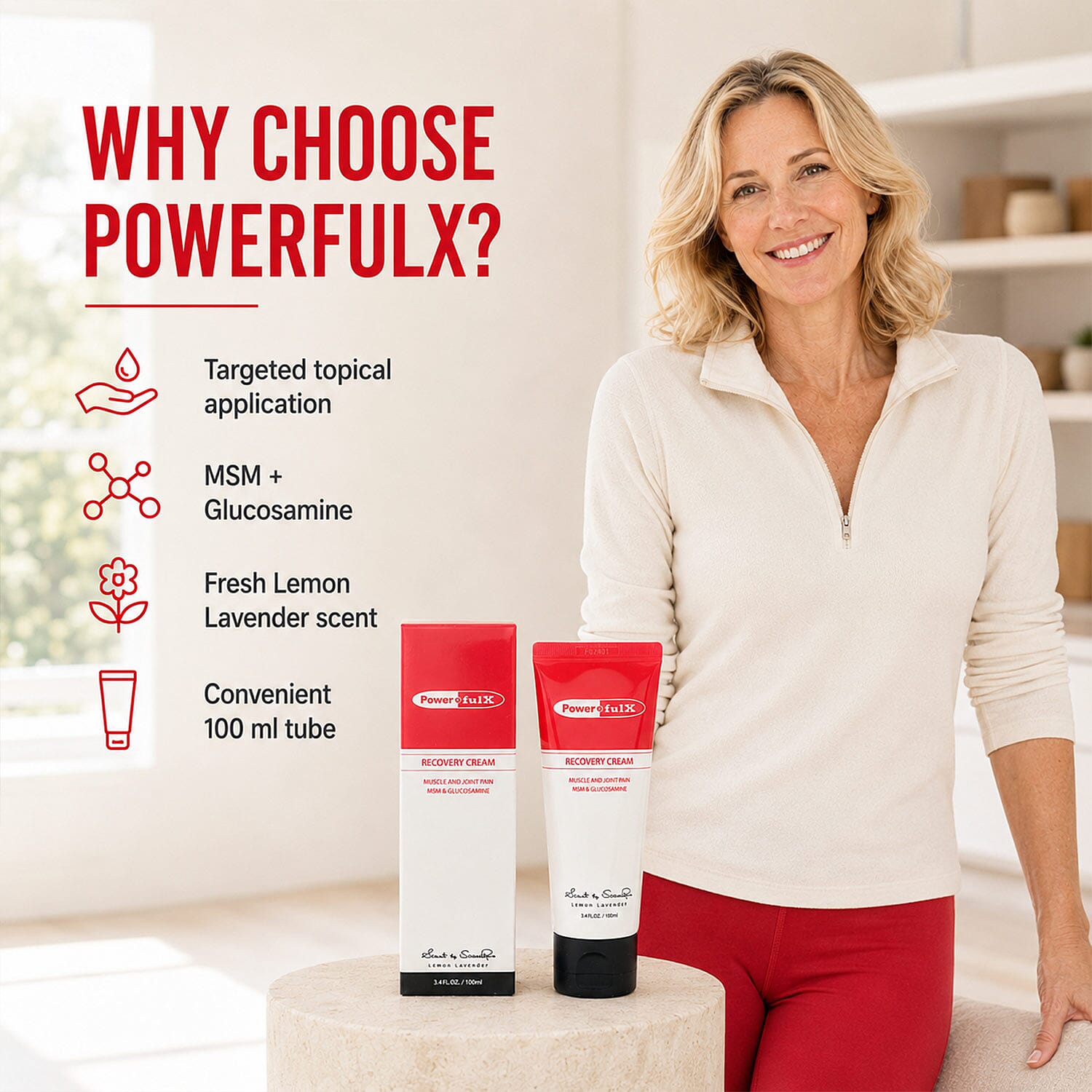 PowerfulX Ivory Recovery Cream
