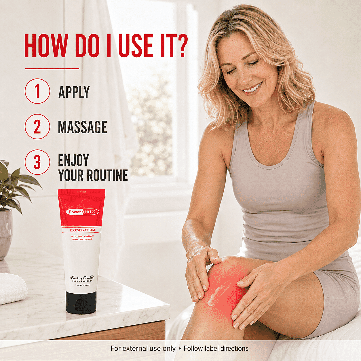 PowerfulX Ivory Recovery Cream