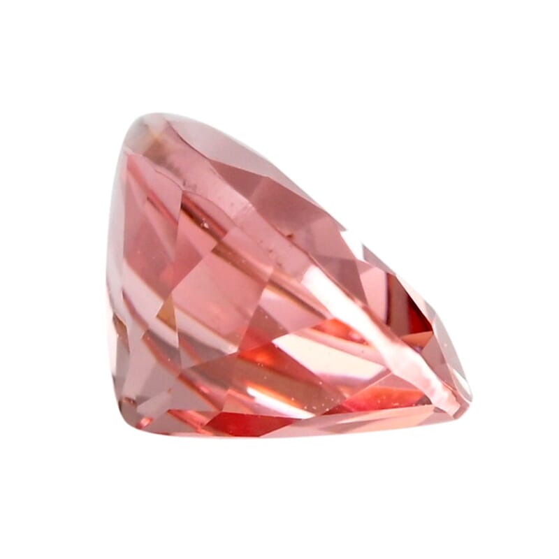 Certified and Appraised AAAA Palmeiras Pink Morganite (Pear 14x10 mm) 4.00 ctw