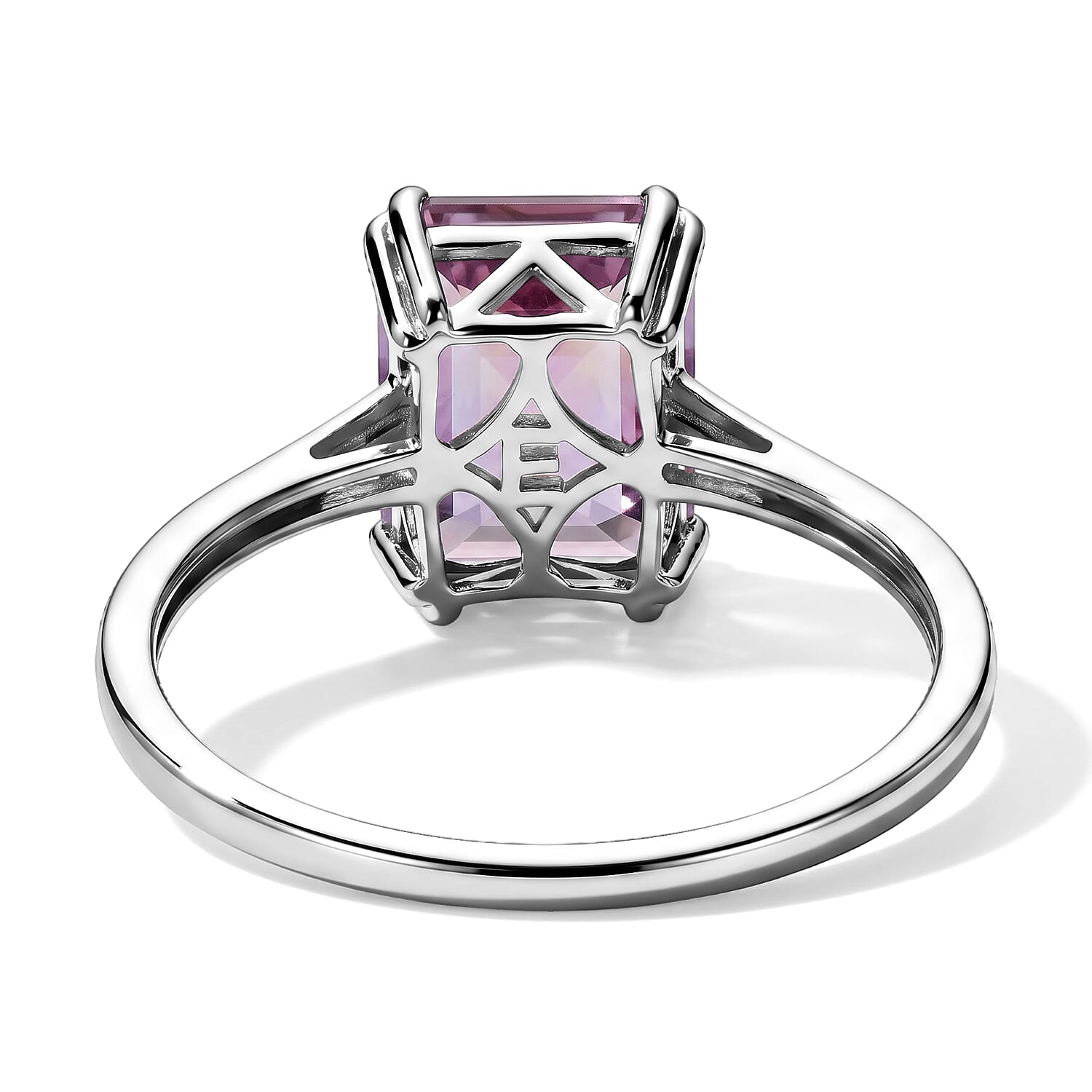 EverTrue Premium Anahi Ametrine 3.25 ctw Ring in Platinum Bond (Size 11.0)