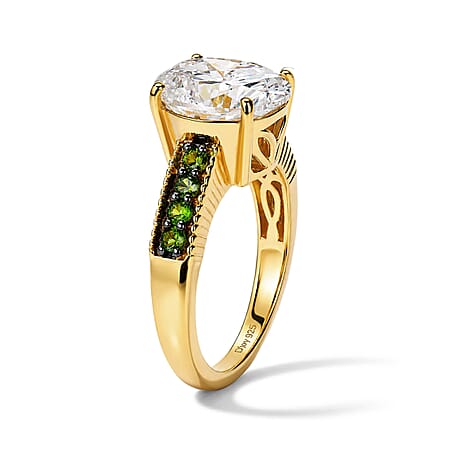 Moissanite & Chrome Diopside / 6 - Product card gallery slide 4 (10326070329657)