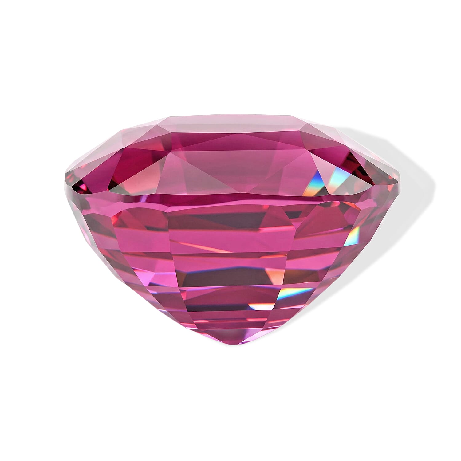 Certified and Appraised AAAA Mahenge Lavender Spinel (Cush Free Size) 3.00 ctw