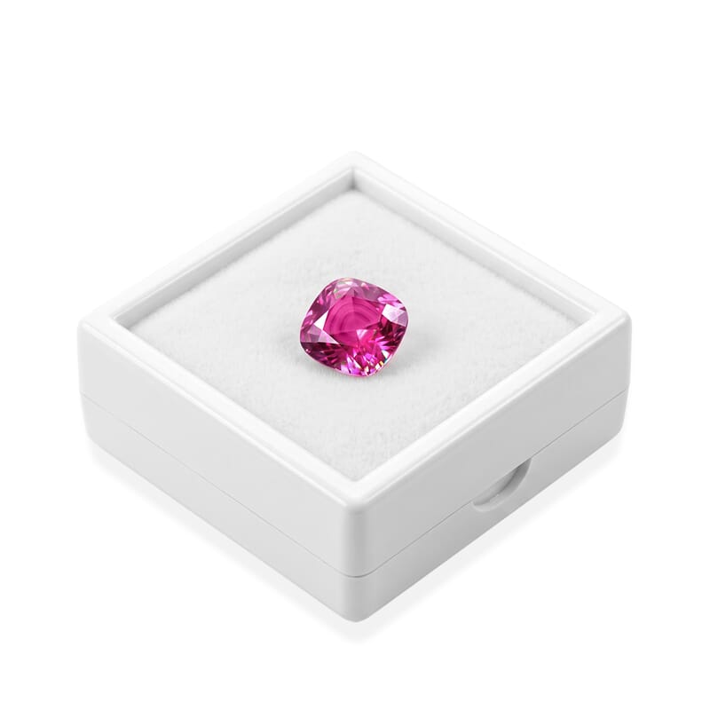 Certified and Appraised AAAA Mahenge Lavender Spinel (Cush Free Size) 3.00 ctw