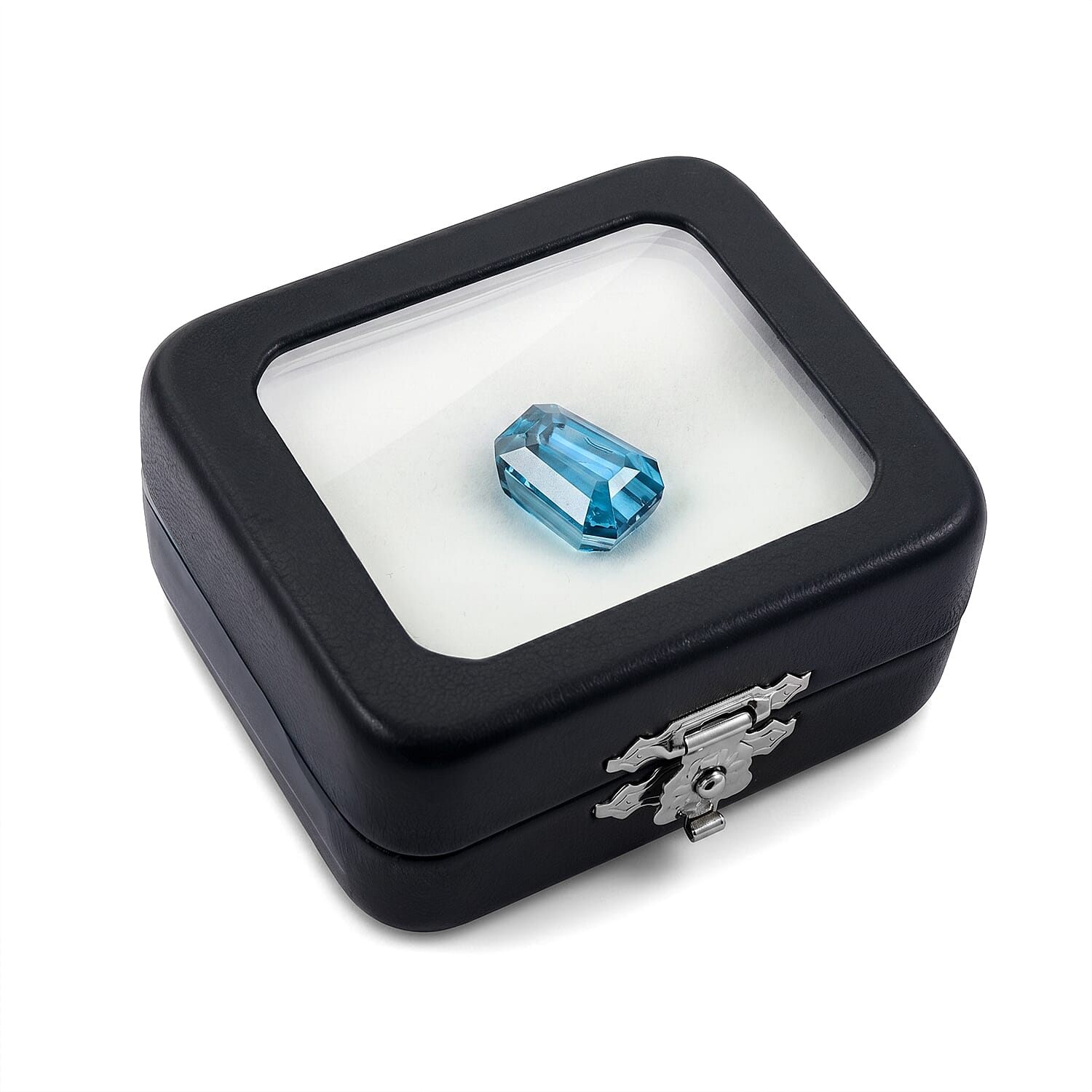 Chairman Collection Certified and Appraised AAAA Cambodian Blue Zircon (Fancy Free Size) 21.00 ctw