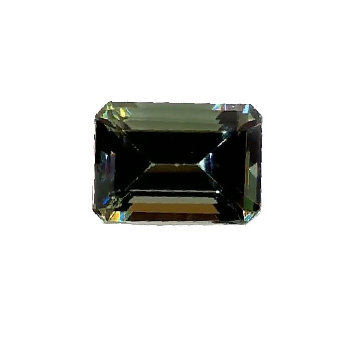 IGI Certified and Appraised AAAA Green Tanzanite (Oct Free Size) 7.07 ctw