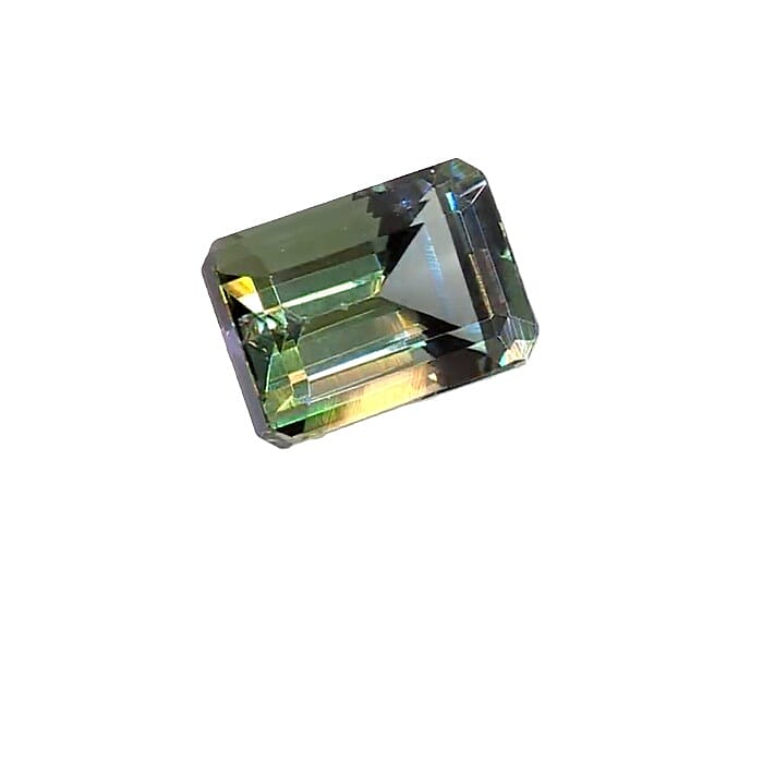 IGI Certified and Appraised AAAA Green Tanzanite (Oct Free Size) 7.07 ctw