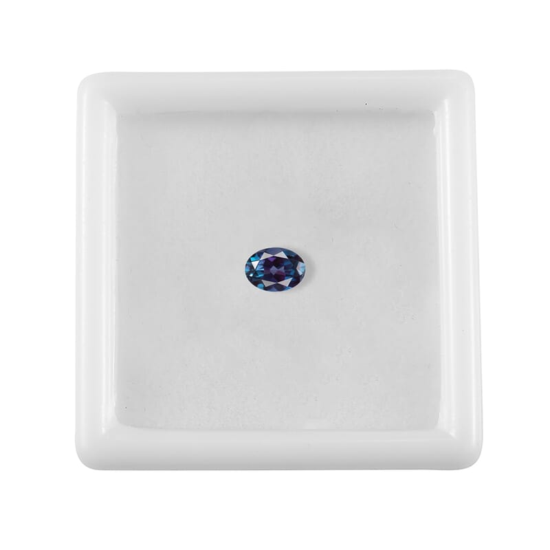 Lab Grown Alexandrite (Ovl 9x7 mm) 2.19 ctw