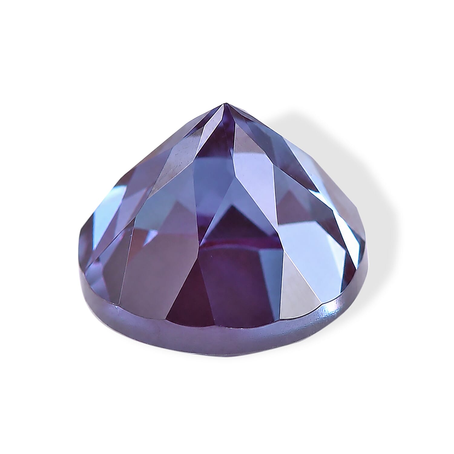 Lab Grown Alexandrite Set of 2 (Rnd 7 mm) 2.91 ctw