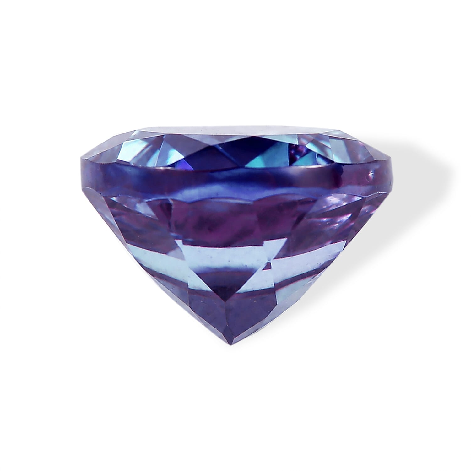 AAA Lab Grown Alexandrite (Rnd 7 mm) 1.26 ctw