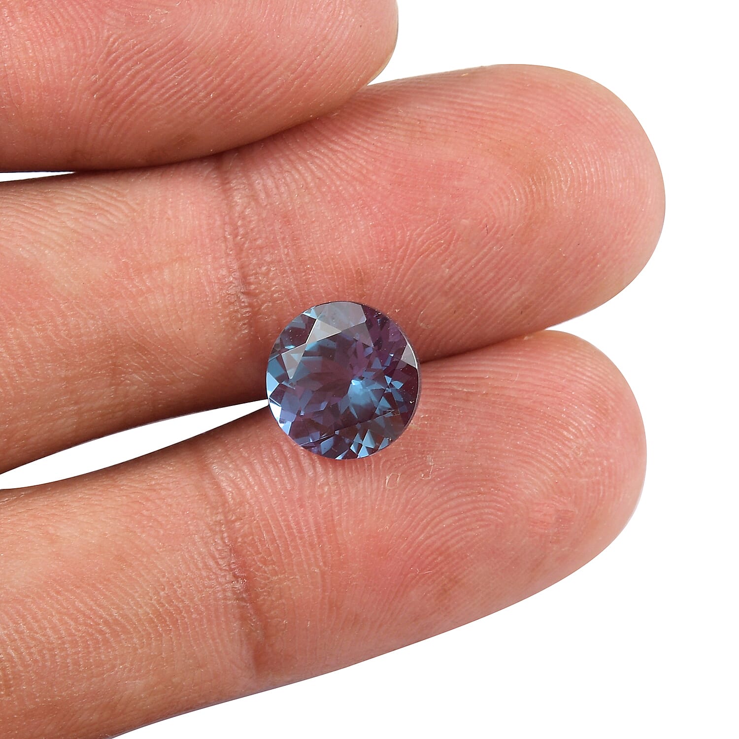 Lab Grown Alexandrite (Rnd 9 mm) 2.69 ctw