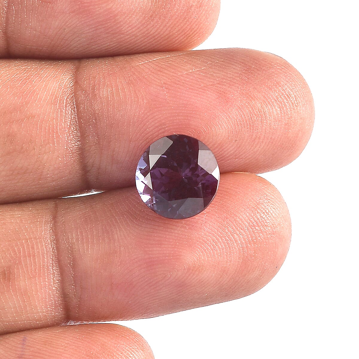 Lab Grown Alexandrite (Rnd 10 mm) 4.01 ctw