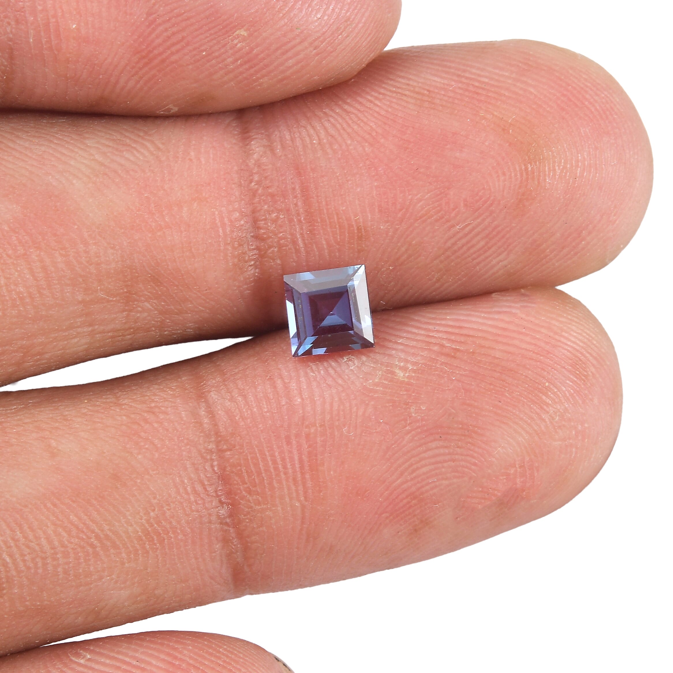 AA Lab Grown Alexandrite (Sqr 5 mm) 0.20 ctw
