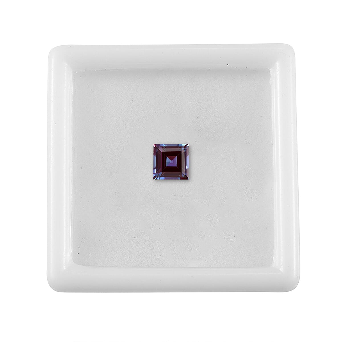 AA Lab Grown Alexandrite (Sqr 5 mm) 0.20 ctw