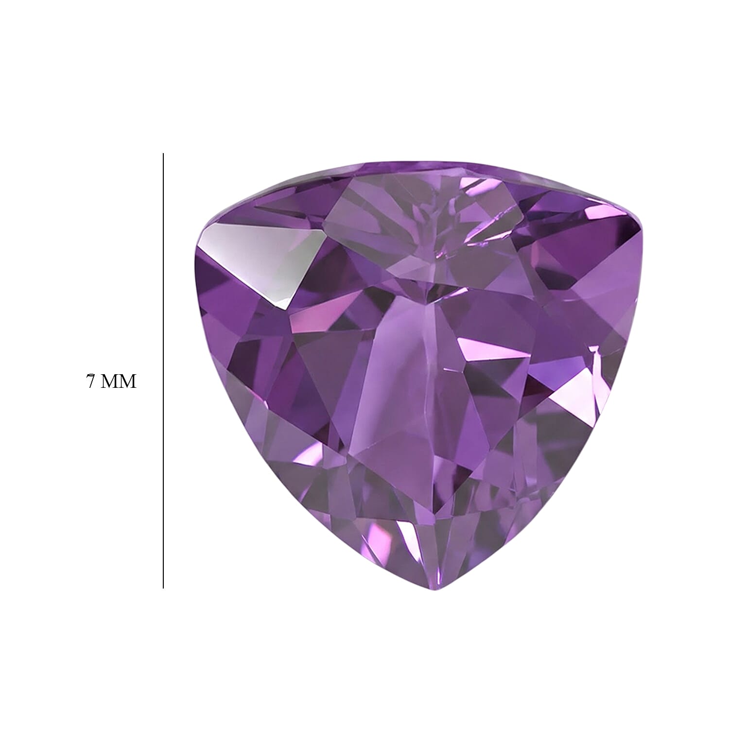 Lab Grown Color Change Sapphire Set of 2 (Trl 7 mm) 2.96 ctw