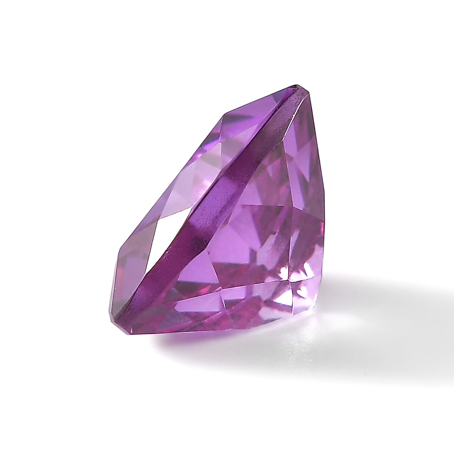 Lab Grown Color Change Sapphire (Trl 9 mm) 3.47 ctw
