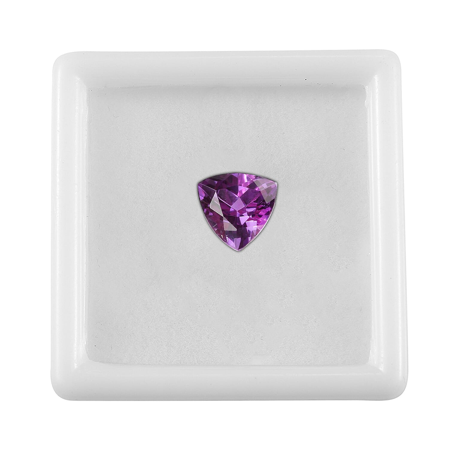 Lab Grown Color Change Sapphire (Trl 9 mm) 3.47 ctw