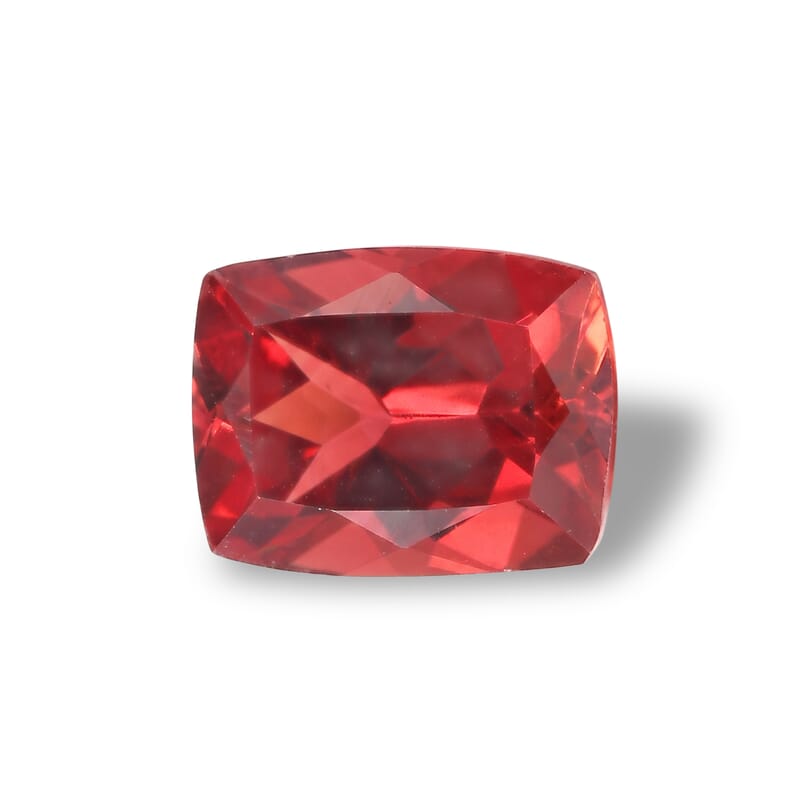 AA Lab Grown Padparadscha Sapphire (Cush 9x7 mm) 2.55 ctw