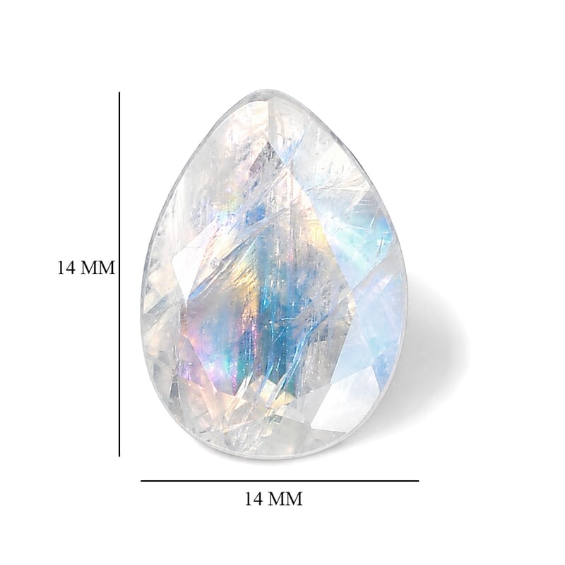 Lab Grown Padparadscha Sapphire (Oct 14x10 mm) 9.85 ctw