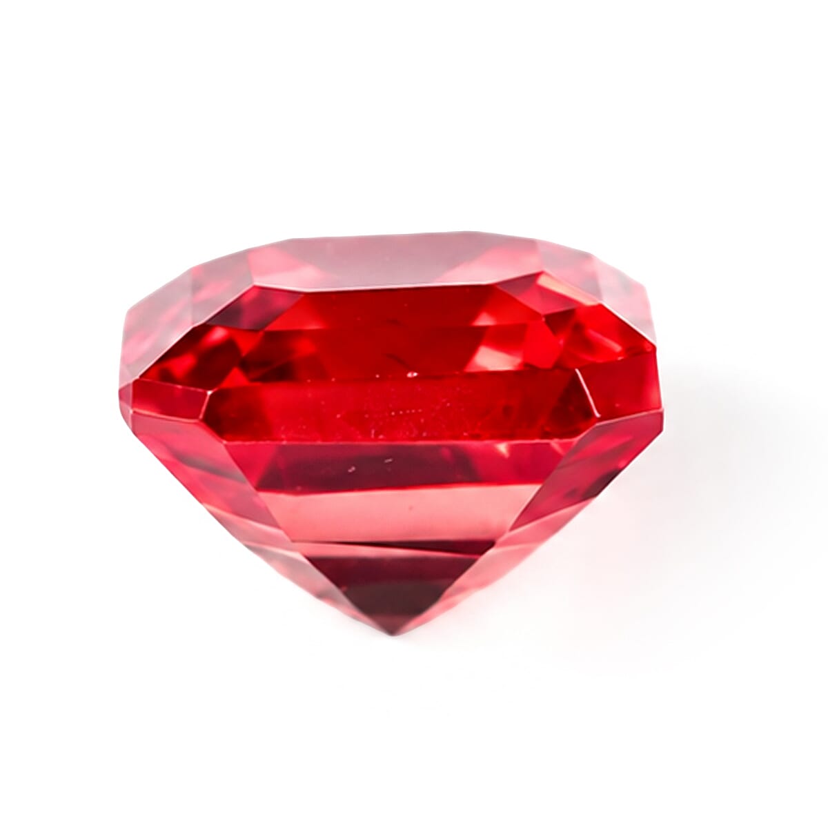 Lab Grown Padparadscha Sapphire Set of 2 (Oct 5x5 mm) 1.60 ctw