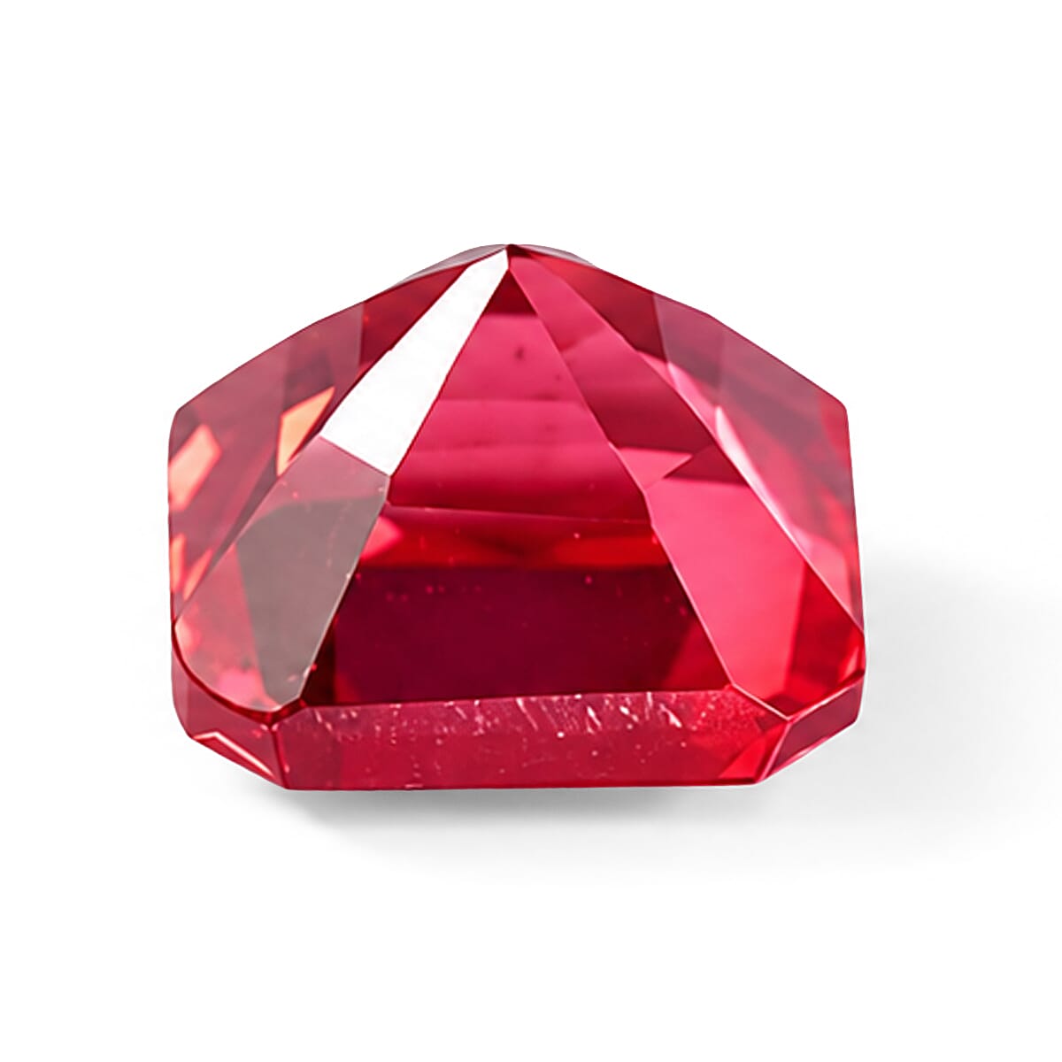 Lab Grown Padparadscha Sapphire Set of 2 (Oct 5x5 mm) 1.60 ctw