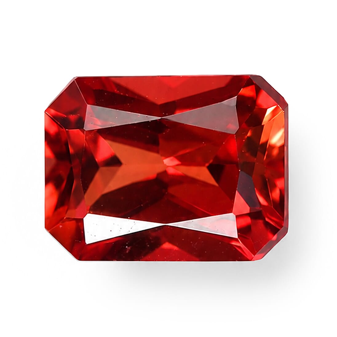 Lab Grown Padparadscha Sapphire (Oct 8x6 mm) 1.87 ctw
